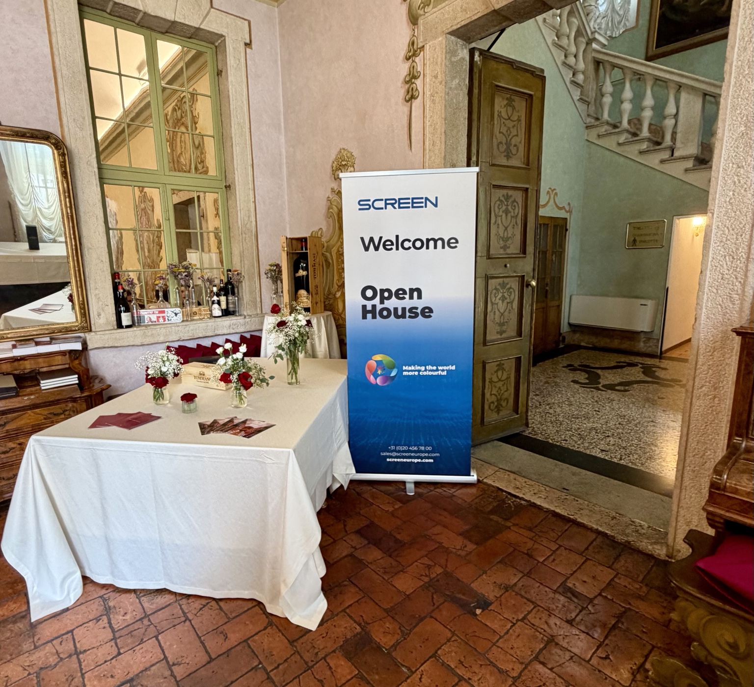 Accoglienza all’Open House SCREEN